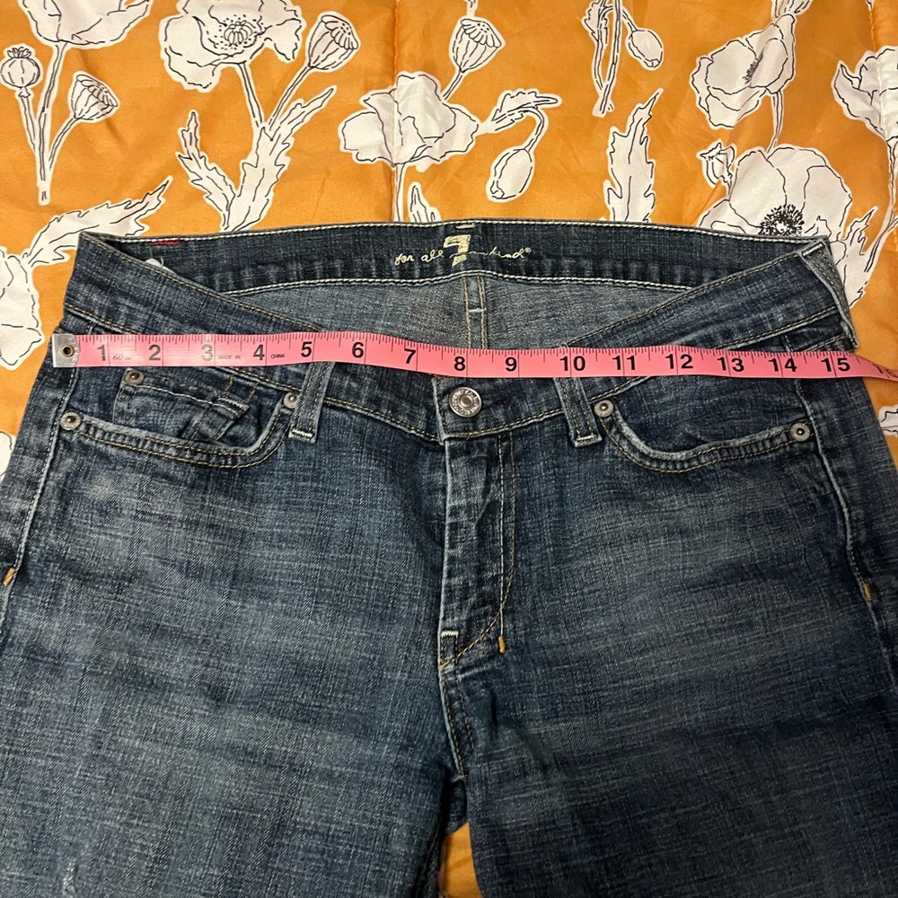 7 For All Mankind Women's Blue Jeans